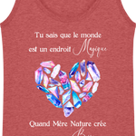 Débardeur Femme "La Magie de Mère Nature"