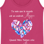 Débardeur Femme "La Magie de Mère Nature"