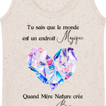 Débardeur Femme "La Magie de Mère Nature"