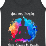 Débardeur Femme "Créons le monde"