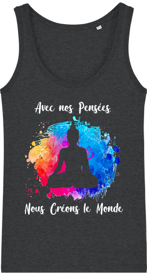 Débardeur Femme "Créons le monde"