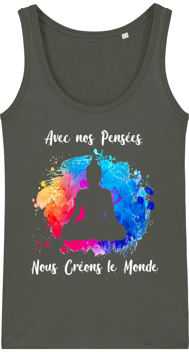 Débardeur Femme "Créons le monde"