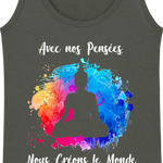 Débardeur Femme "Créons le monde"