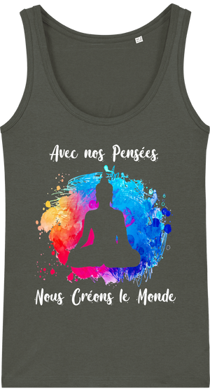 Débardeur Femme "Créons le monde"