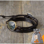 Bracelet "Isis" en Labradorite - 2 couleurs disponibles