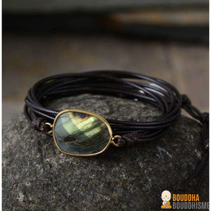 Bracelet "Isis" en Labradorite - 2 couleurs disponibles