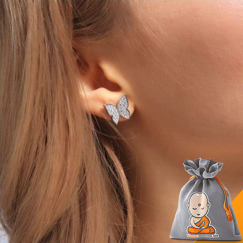 Boucles d'Oreilles "Joie du Papillon"