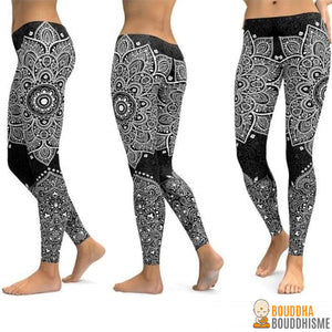 Leggings "Mandala et Vibration des Couleurs" - 14 couleurs disponibles