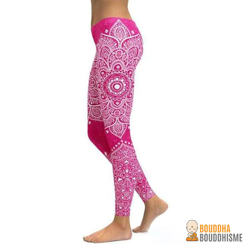 Leggings "Mandala et Vibration des Couleurs" - 14 couleurs disponibles