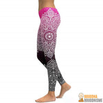 Leggings "Mandala et Vibration des Couleurs" - 14 couleurs disponibles