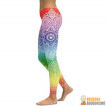 Leggings "Mandala et Vibration des Couleurs" - 14 couleurs disponibles