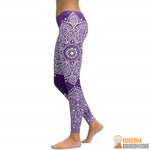 Leggings "Mandala et Vibration des Couleurs" - 14 couleurs disponibles