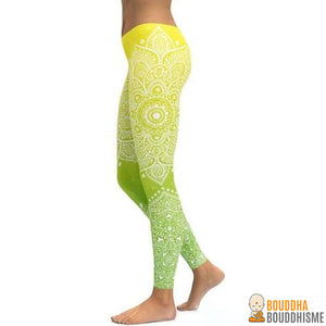 Leggings "Mandala et Vibration des Couleurs" - 14 couleurs disponibles