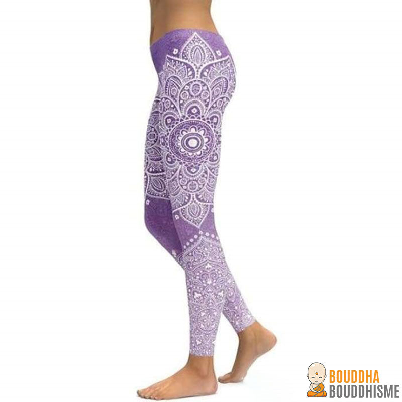 Leggings "Mandala et Vibration des Couleurs" - 14 couleurs disponibles