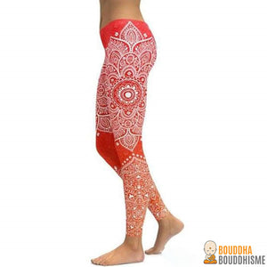 Leggings "Mandala et Vibration des Couleurs" - 14 couleurs disponibles