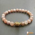 Bracelet Bouddha en Pierre de Soleil