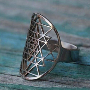 Bague Sri Yantra - 2 couleurs disponibles