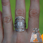 Bague Sri Yantra - 2 couleurs disponibles