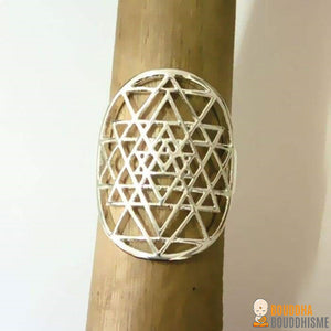 Bague Sri Yantra - 2 couleurs disponibles