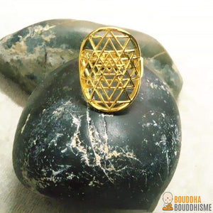 Bague Sri Yantra - 2 couleurs disponibles