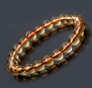 Bracelet "Pierre de l'Argent" en Citrine