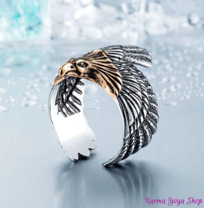 Bague "Esprit de l'Aigle" - Argent ou Or