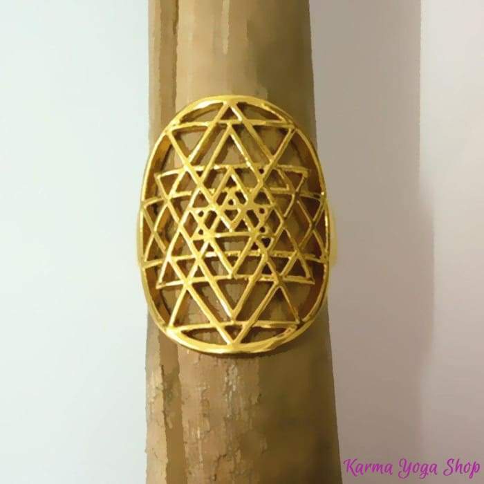 Bague Sri Yantra - 2 couleurs disponibles