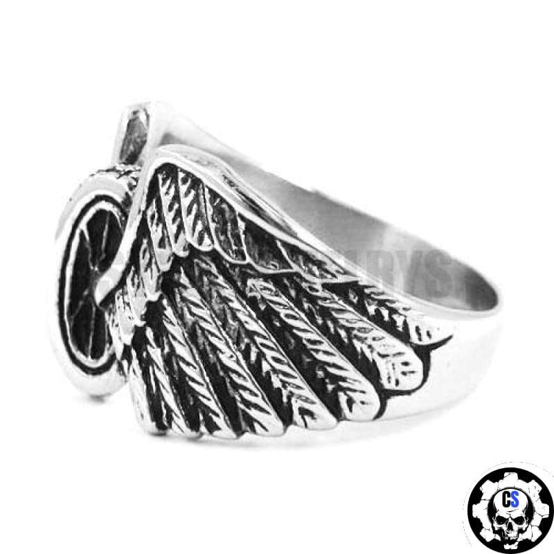 ANILLO DE MOTOCICLISTAS - ALAS DE ÁGUILA