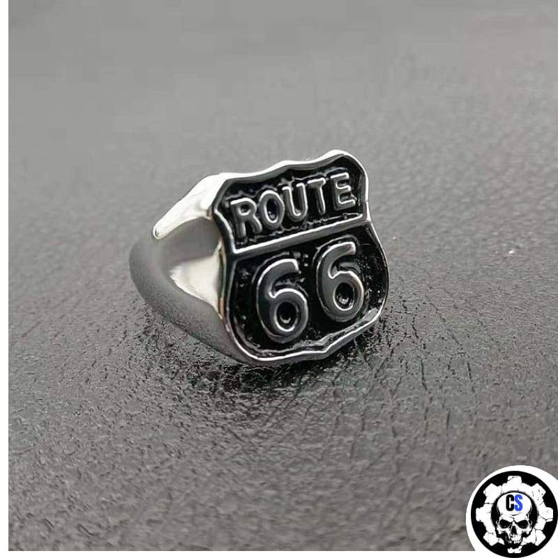 ANILLO DE MOTOCICLISTA - ACERO 66