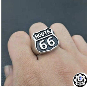 ANILLO DE MOTOCICLISTA - ACERO 66