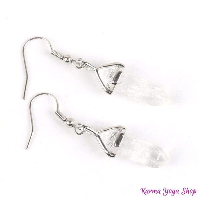 Boucles d'oreilles en Pierre semi-précieuse - 10 pierres disponibles