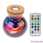 Bouteille Rose Lumineuse - 3 couleurs disponibles