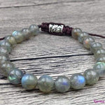Bracelet Ajustable en Pierres Naturelles - 7 pierres disponibles