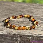 Bracelet "Famille Unie" en Ambre - 4 couleurs disponibles
