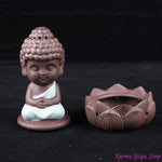 Brûleur d'encens Bouddha - 3 couleurs disponibles