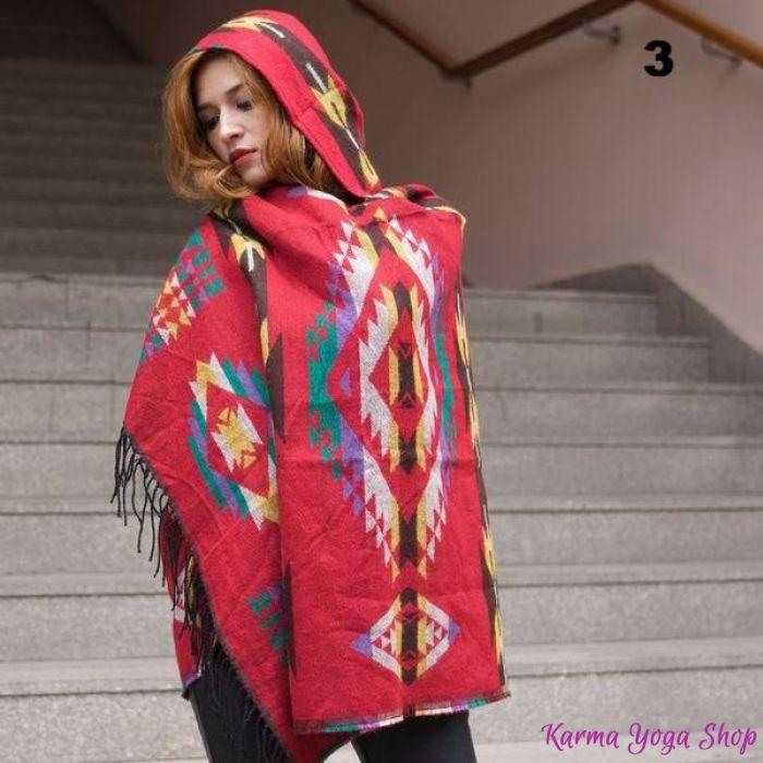 Cape Cardigan "Aztec" - 4 styles disponibles