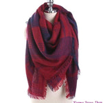 Châle "Câlins d'Hiver" - 6 couleurs disponibles