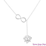 Collier Infini Lotus