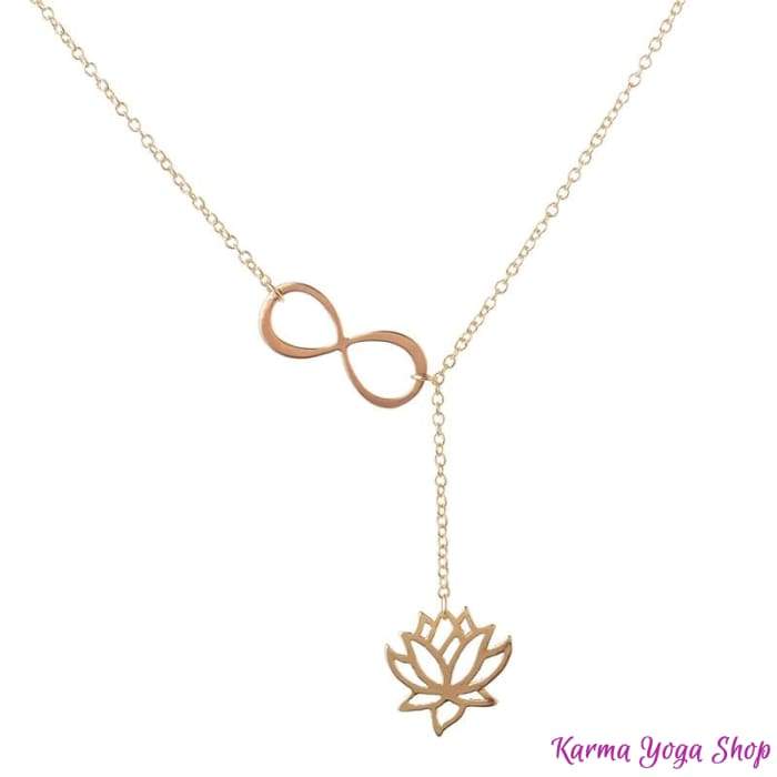 Collier Infini Lotus