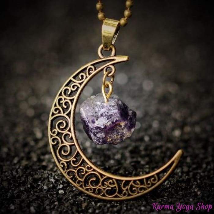 Collier "Magie de la Lune" en Pierre Semi-précieuse