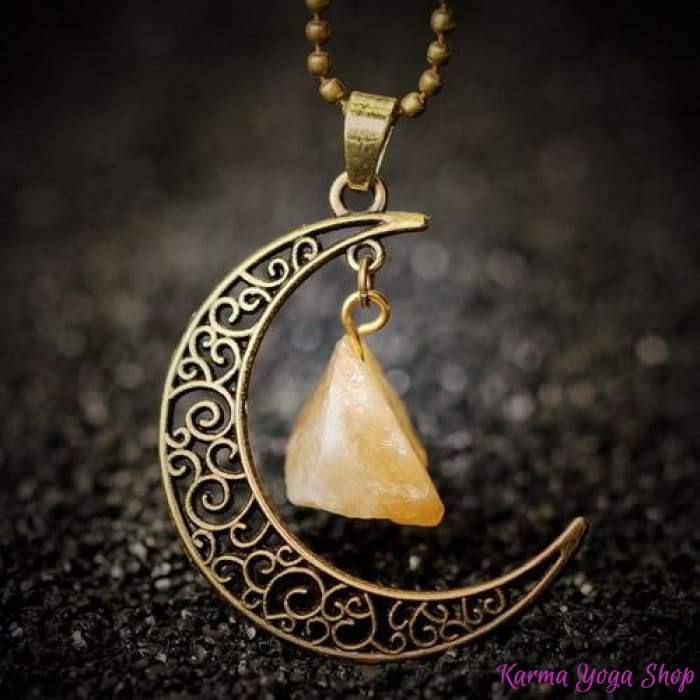 Collier "Magie de la Lune" en Pierre Semi-précieuse