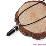 Collier & Pendentif en Pierre semi-précieuse - 5 couleurs disponibles