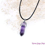 Collier & Pendentif en Pierre semi-précieuse - 5 couleurs disponibles
