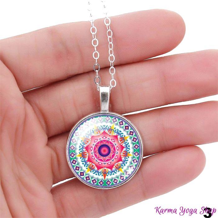 Collier Symbole "Mandala" - 6 versions disponibles