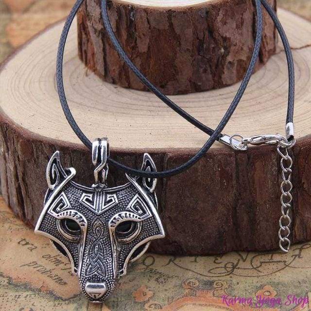 Collier Viking "Tête de Loup"