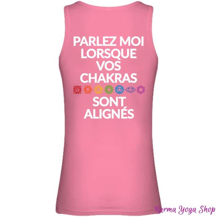 Débardeur Long Femme "Chakras alignés"