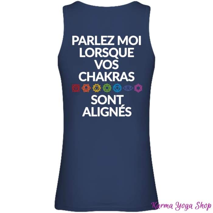 Débardeur Long Femme "Chakras alignés"