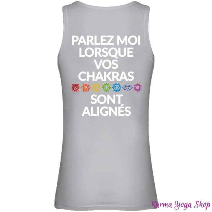 Débardeur Long Femme "Chakras alignés"