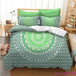 Housse de Couette Jaipur + 2 Taies d'oreillers - 8 couleurs disponibles