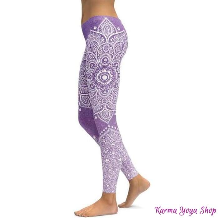 Leggings "Mandala et Vibration des Couleurs" - 14 couleurs disponibles